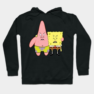 Beavis Butthead x Sponge Bob Parody Hoodie